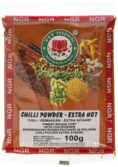 Chile en polvo, extra picante, 100 g (1 paquete de 100 g)
