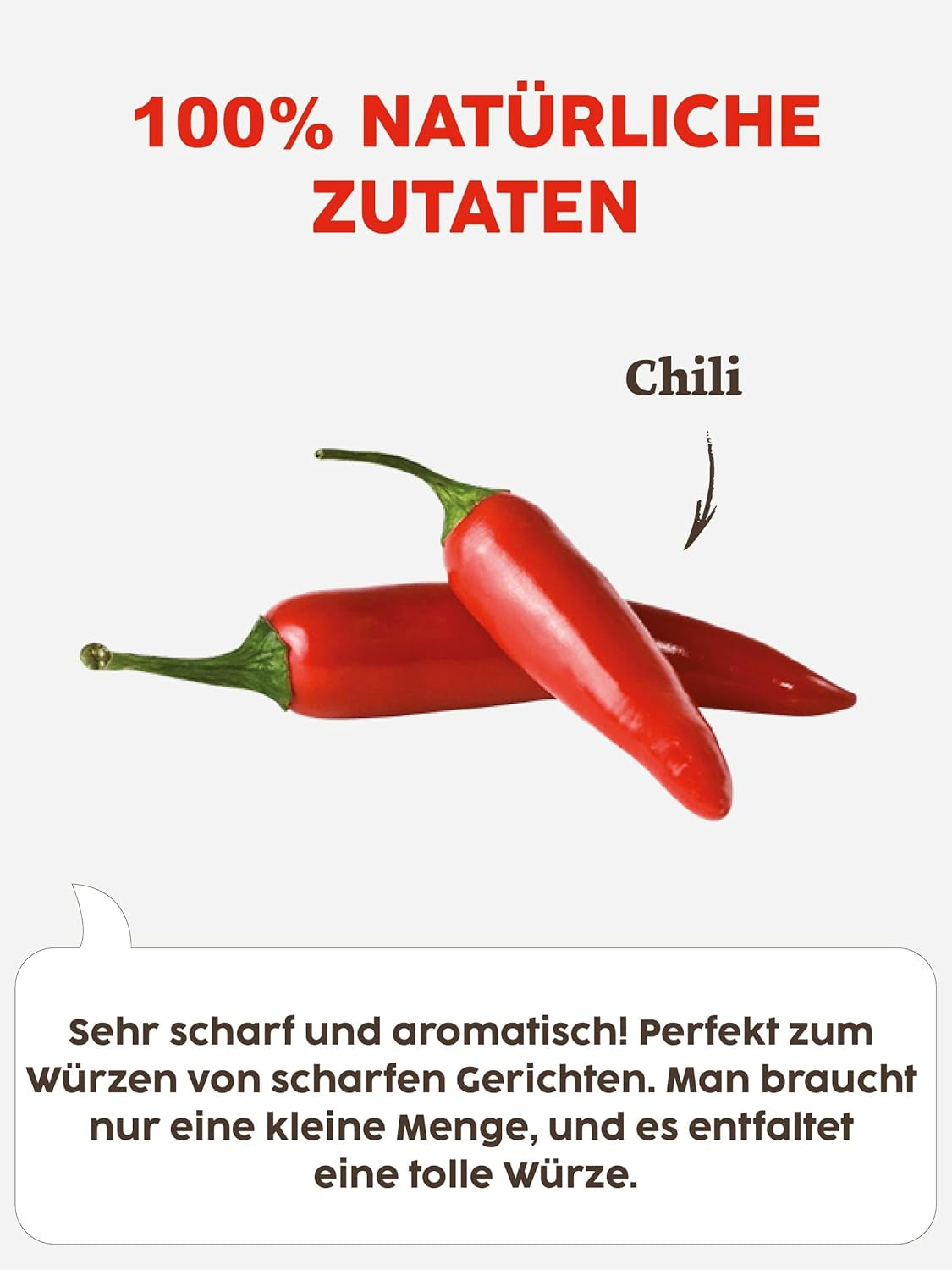 KOTÁNYI Chili Birdseye Pepperoncini Mühle, scharf zum frischen Mahlen, paquete 1 (1 x 27 g)