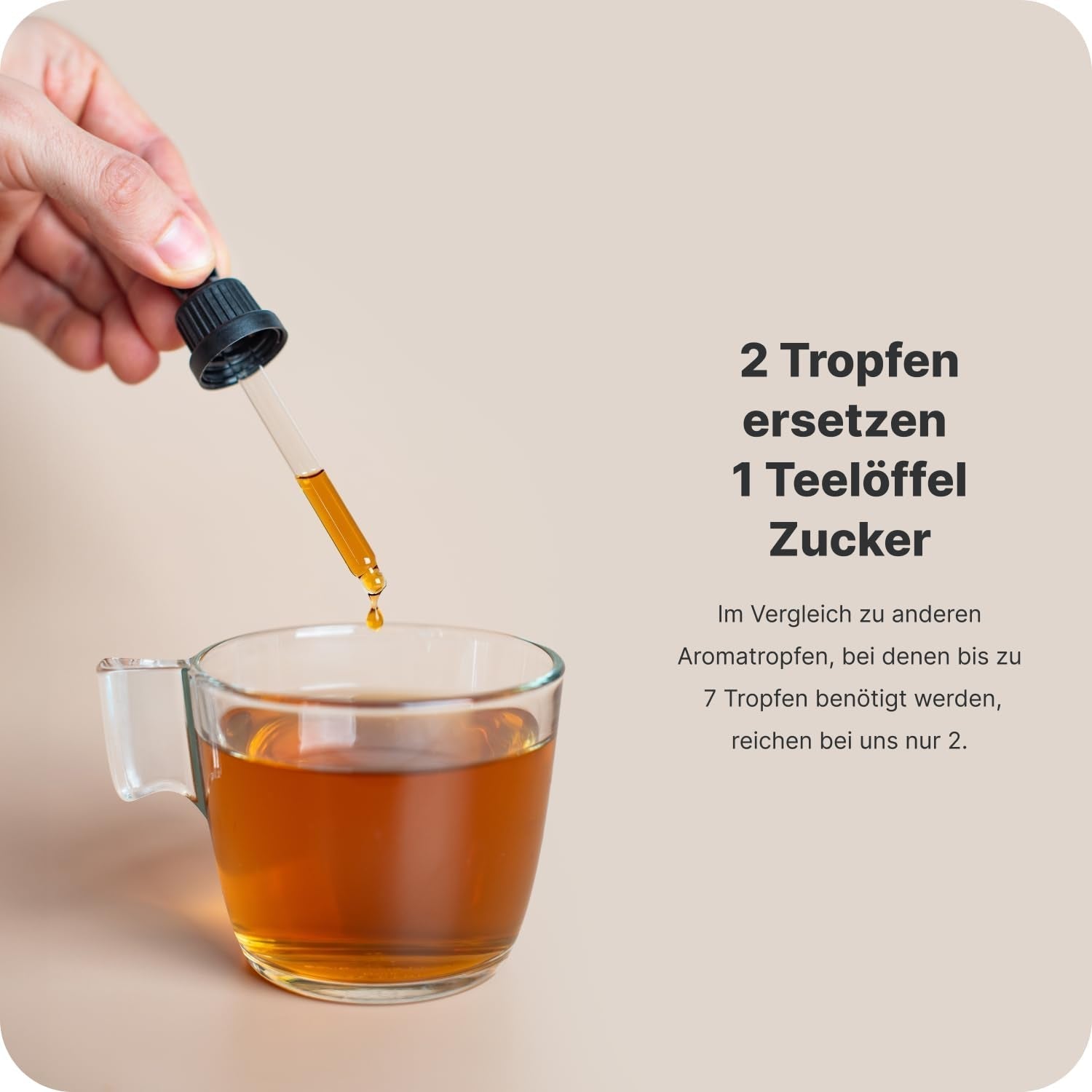 Vilgain Stevia Drops – Natürlicher Kalorienfreier Süßstoff, 5 Geschmacksrichtungen, Ideal Für Getränke, Backen & Diabetiker, Ohne Zucker, Hitzebeständig, Vegan & Ergiebig (50Ml, Vanille) Indulcitori Naty Shop