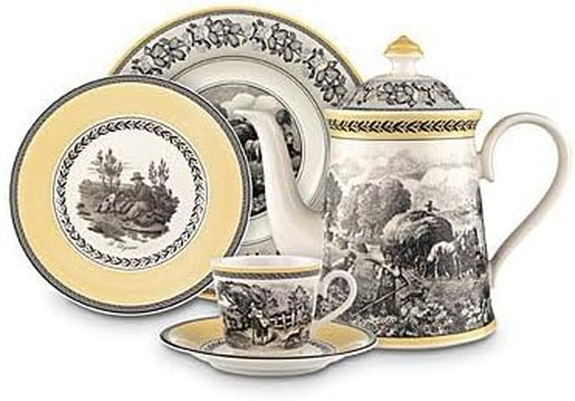 Villeroy & Boch – Audun Ferme Zuckerdose 300 Ml Weiß/Bunt, Spülmaschinenfest, Mikrowellensicher, Dose, Frischhaltedose, Vorratsdose, Box, Süßigkeiten Aufbewahrung, Pralinenbox, Premium Porzellan