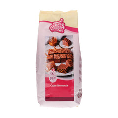 Funcakes Mix Para Pastel Brownies: Einfach Zu Berübenen, Für Brownies Und Schokoladenkuchen Mit Reichem Schokoladengeschmack, Halal., 1 Kg Mezcla para hornear y cocinar Naty Shop Default Title