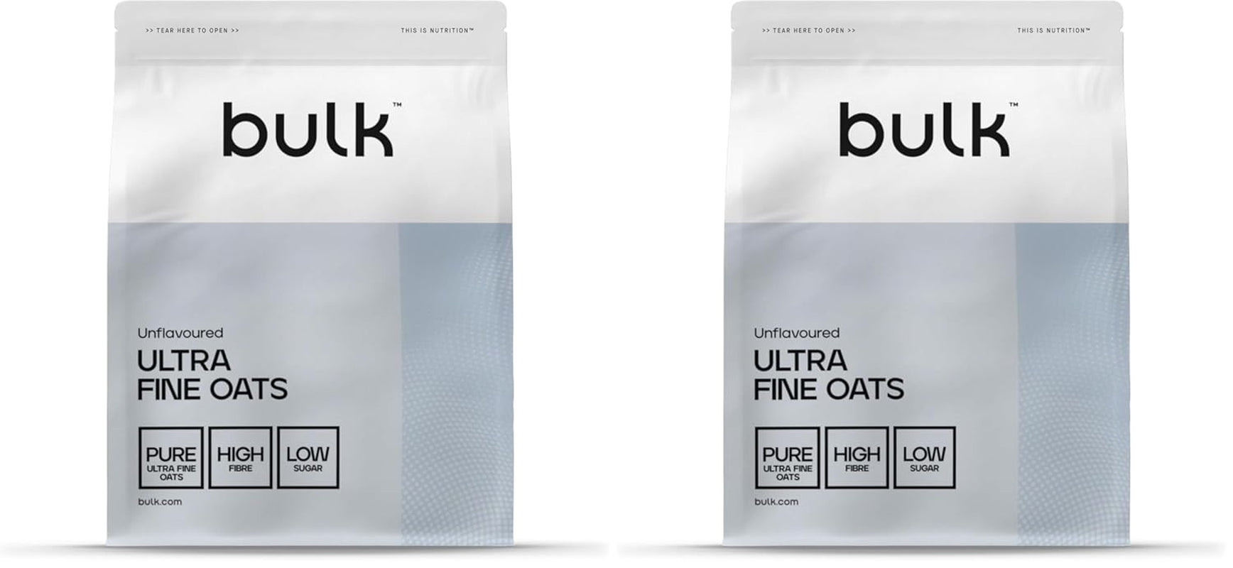 Avena finamente molida, suelta, 2,5 kg, 50 porciones, el envase puede variar