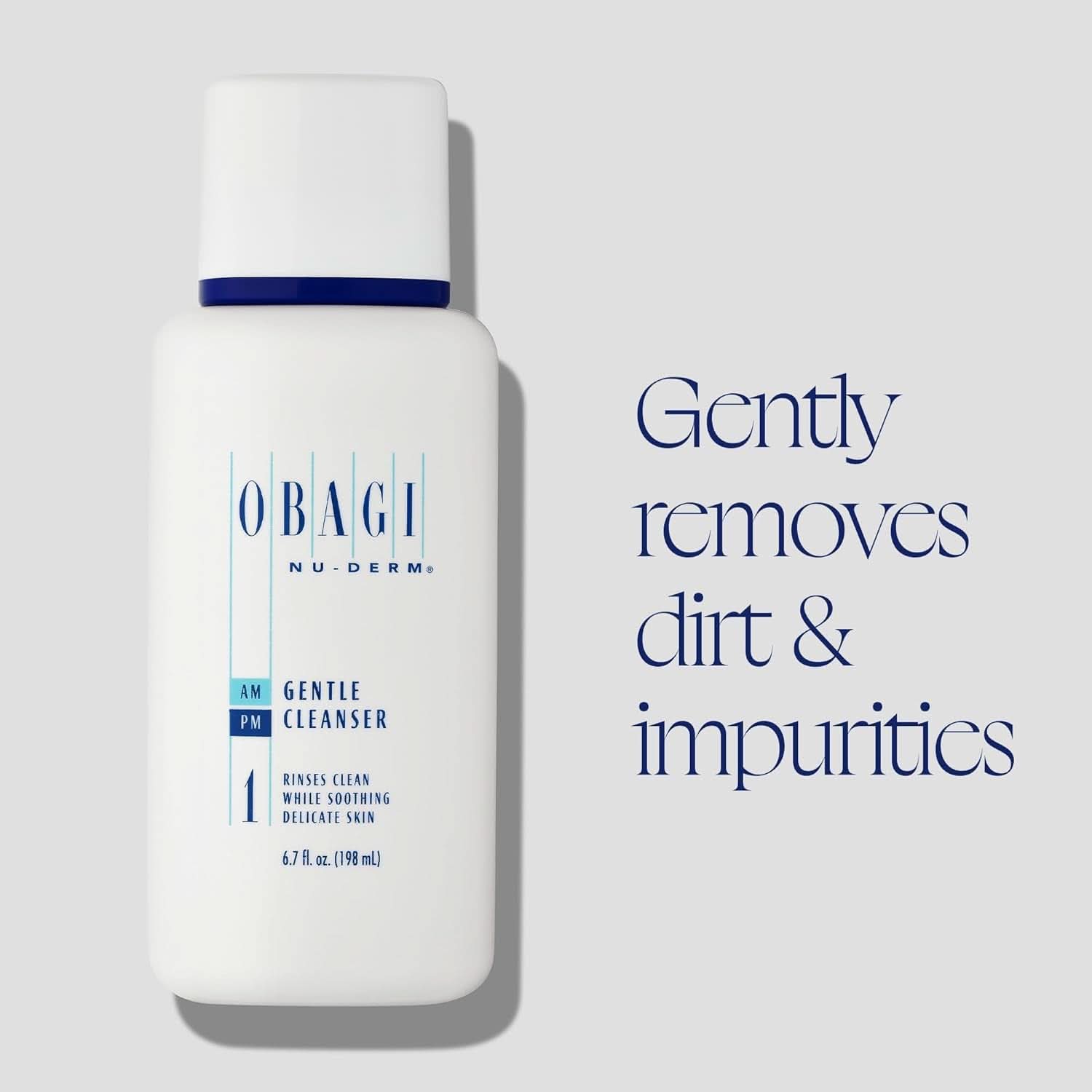 OBAGI Nu-Derm, Limpiador facial suave para pieles normales o secas Cosmética y Belleza Naty Shop