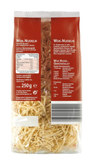 Jardín de Bambú - Fideos Wok | Fideos instantáneos con huevo | Mezclar, no requiere precocción | Para platos asiáticos al wok | 250 gramos en una bolsa