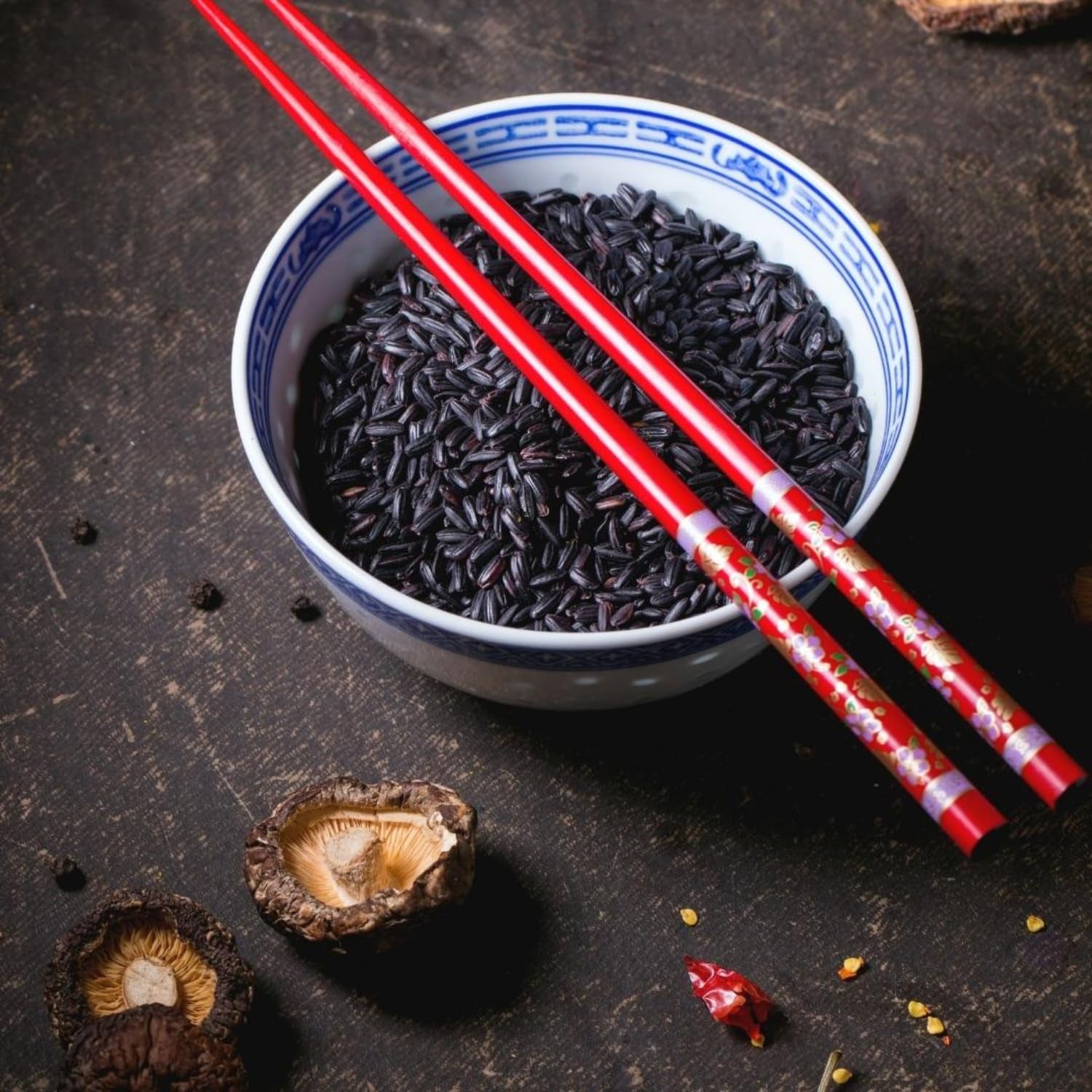 Grace nnvg - Arroz negro pegajoso, (1 x 1 kg)