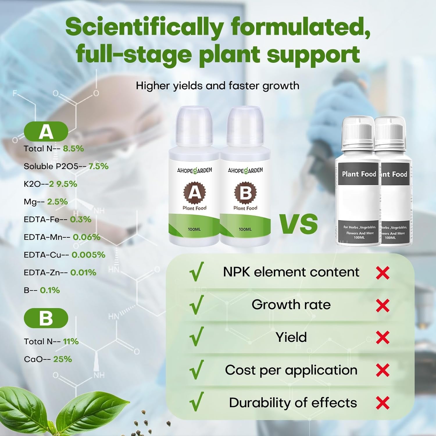Juego de cápsulas de semillas con sistema de cultivo hidropónico para jardinería interior de 40 piezas - Regular