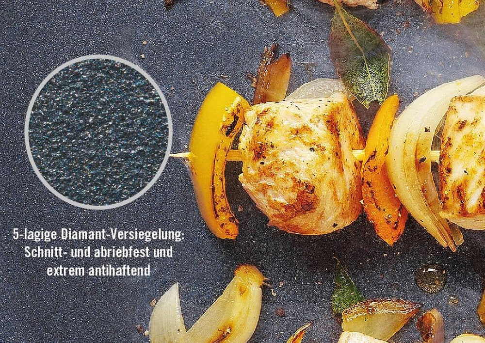 Sartén Woll Diamond Lite con borde alto - Ollas y sartenes inducción Naty Shop