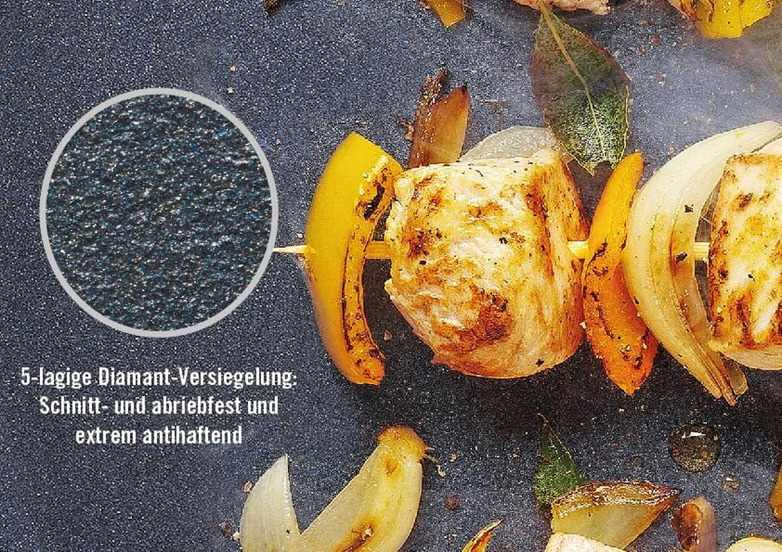 Sartén Woll Diamond Lite Cuadrada, 6 Cm de altura - sin inducción Ollas y Sartenes Naty Shop