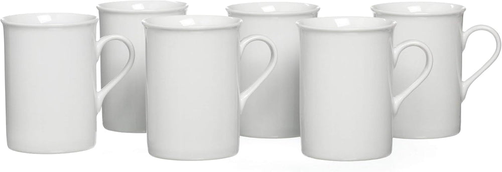 Ritzenhoff & Breker Tafelservice Bianco, 12-Teilig, Porzellangeschirr Seturi vesela masa Naty Shop 6Er Set Kaffeebecher 300 Ml Bianco