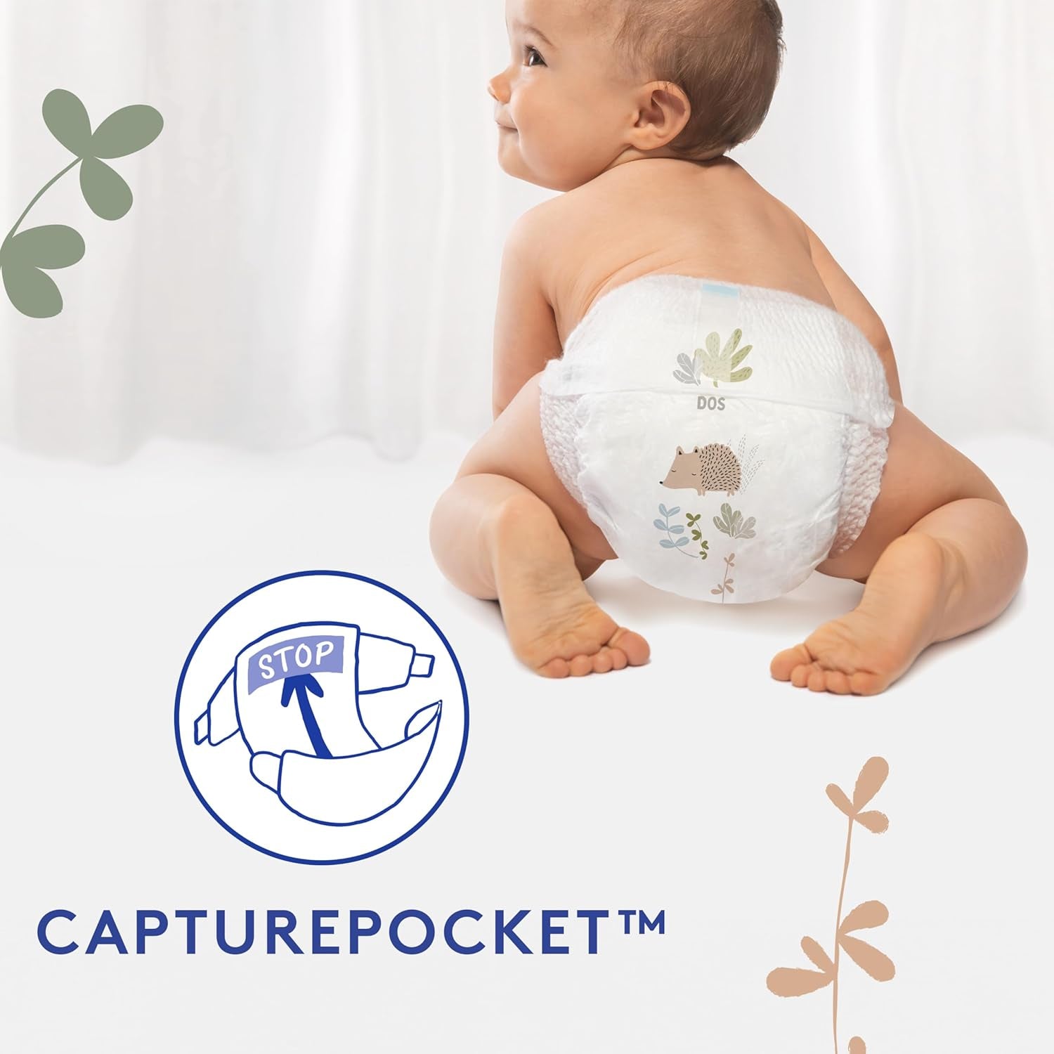 Douceur Naturelle - Braguitas, Talla 6 (16-26 kg) pack 1 mes - 112 braguitas