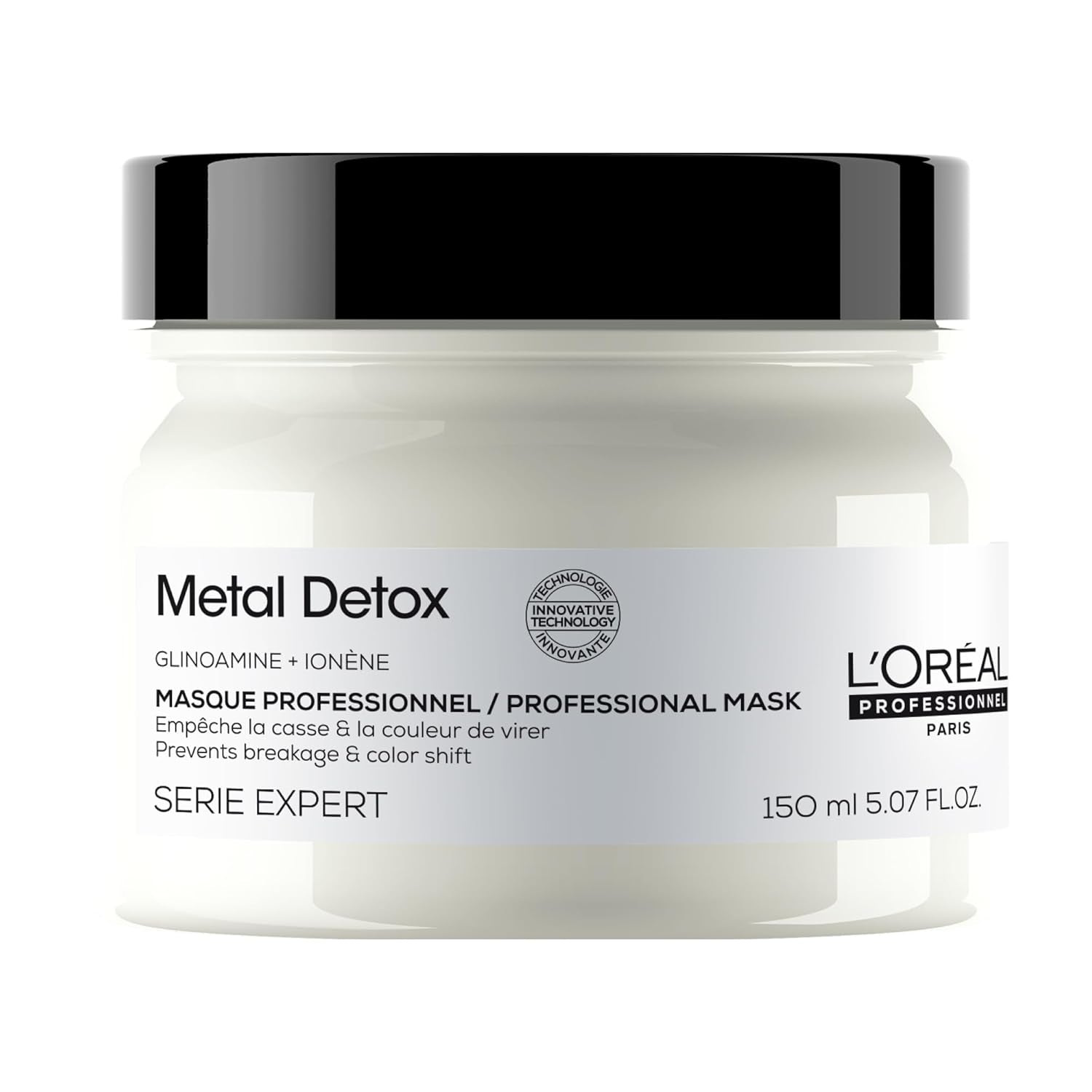 L'Oréal Professionnel Professional Mască de restructurare pentru toate tipurile de păr, ajută la repararea daunelor și restabilește rezistența părului, Absolut Repair Molecular, 150 ml Masca de par Naty Shop Titlu implicit
