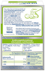 BEBACARE FIBER complemento alimenticio sin gluten para una digestión suave, complemento alimenticio para bebés desde el nacimiento y niños pequeños, 1x (20 x 2,2g)