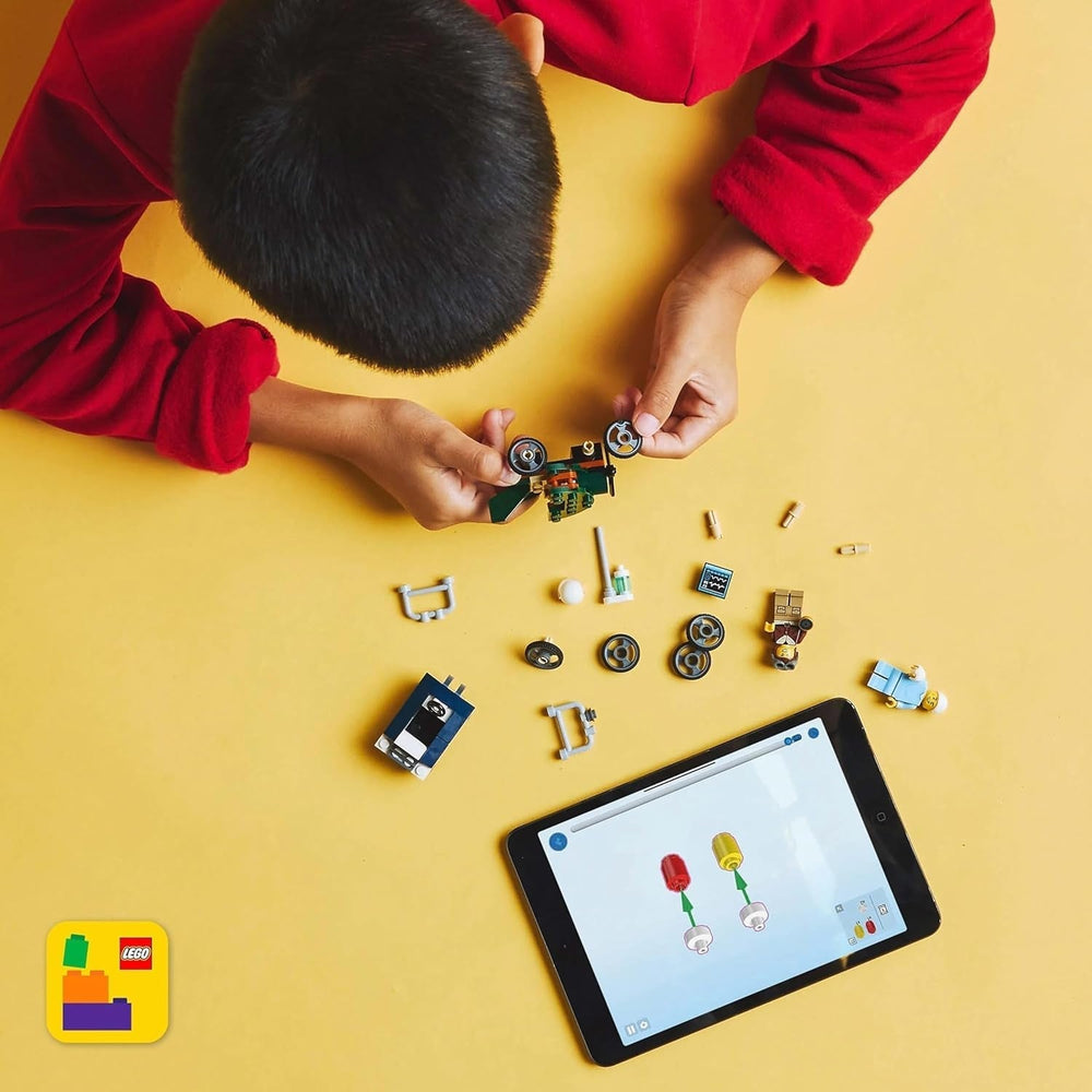 Avión LEGO City vs. Set de coches de carreras con cama de hospital - Jabonera de juguete para niños y niñas a partir de 5 años - Set de construcción con 2 minifiguras - Regalo de cumpleaños y vacaciones 60459 Juegos de construcción Besuche den LEGO-Store