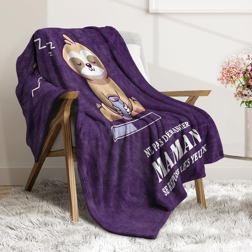 Niyewsor Regalo de cumpleaños, Para mamá, Manta polar, Regalo para mamá, Día de la Madre y idea de regalo de Navidad para mamá Niyewsor Camas y mantas