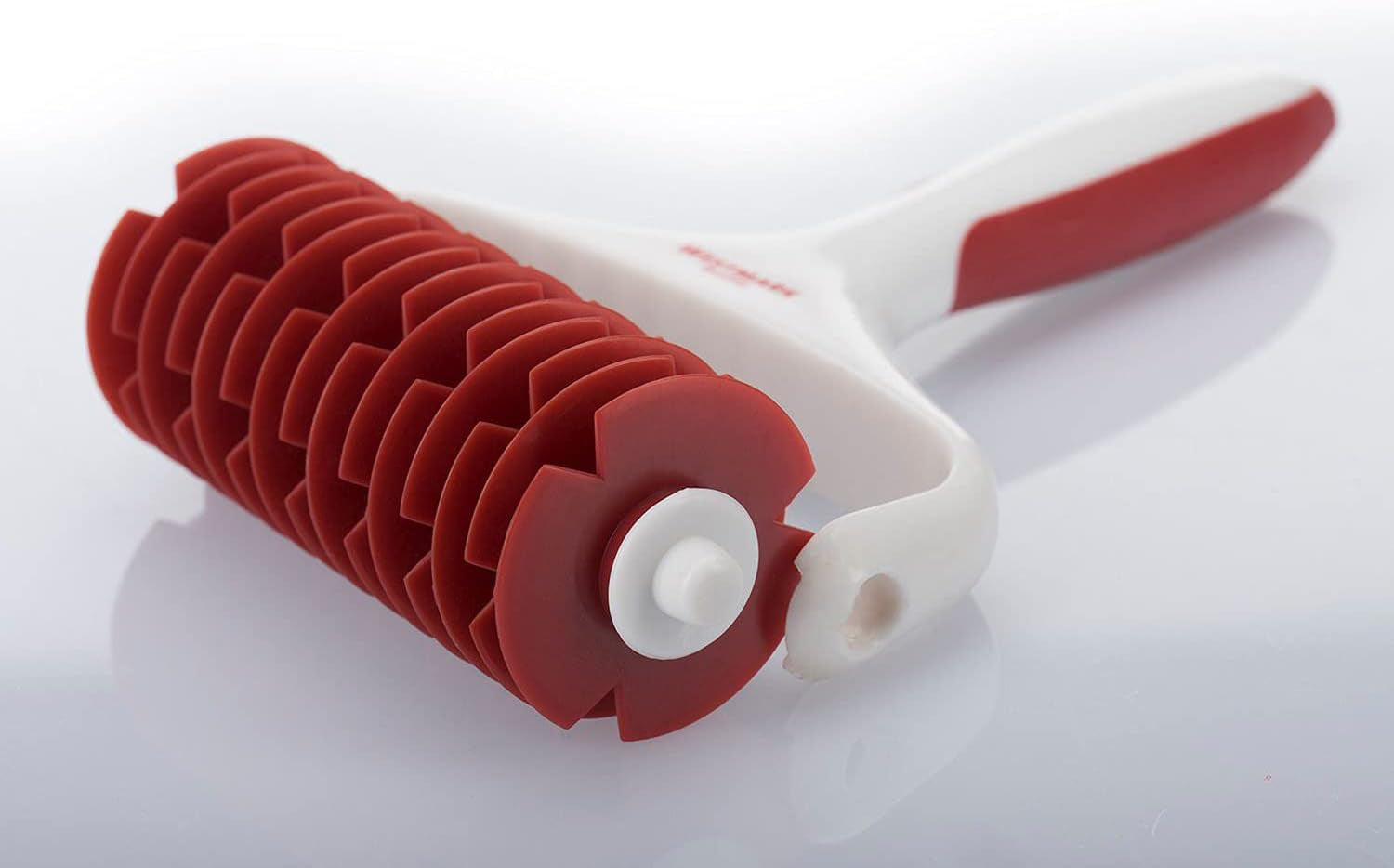 Westmark Gitterroller, Longitud: 19,5 cm, Kunststoff, Weiß/Rot, 32182270