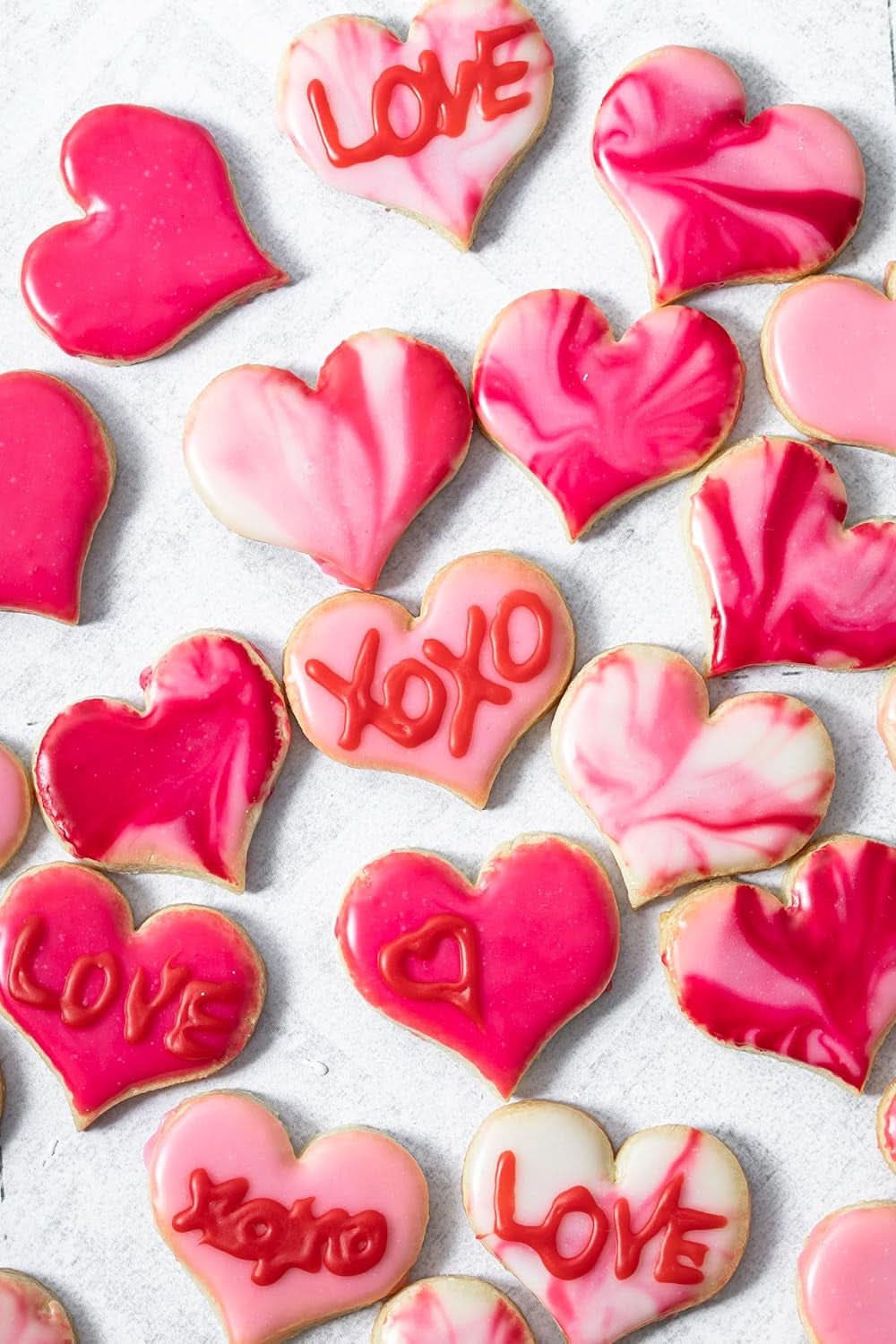 RUF, glazura pentru scris pe prajituri, biscuiti, torturi, fara gluten, vegan, 4 x 25 grame Glazuri si Decor Naty Shop