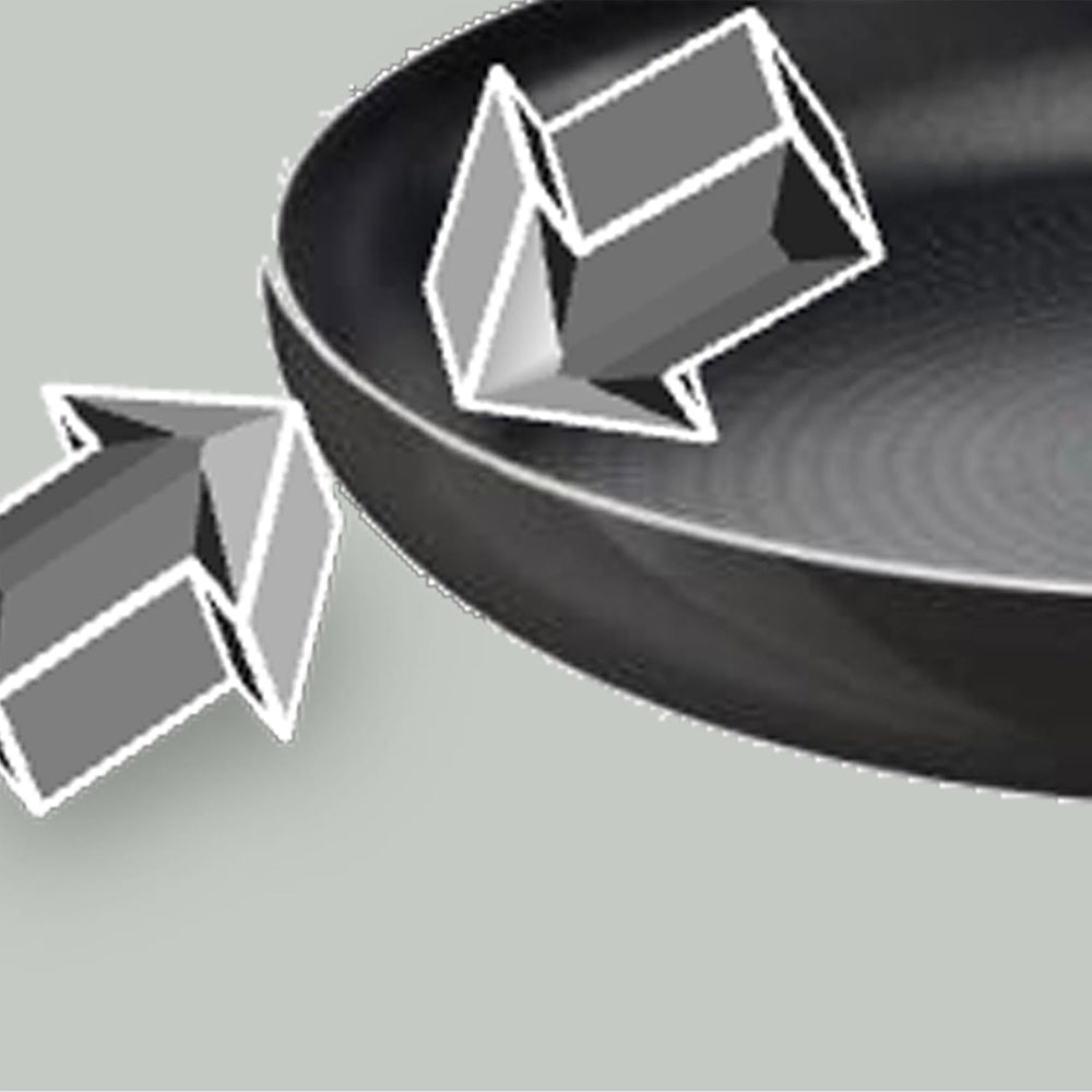 Tefal D52606 Resist, revestimiento antiadherente de titanio Ollas y Sartenes Naty Shop