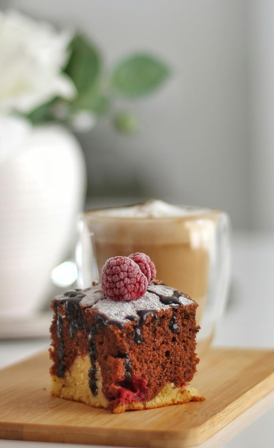 RUF Marmorkuchen, Backmischung Für Einen Kuchen Mit Marmormuster, Hellerteig Mit Kakaomischung, Extra Saftig Und Locker, Vegan Variantes Möglich Naty Shop