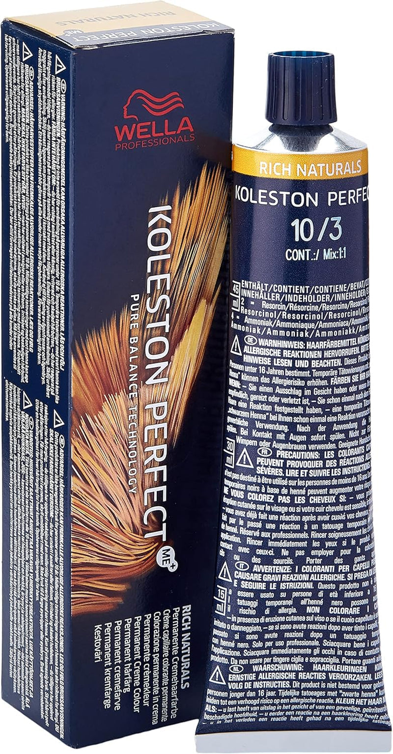 Wella Koleston Perfect Hair Colour Pure Naturals, 60 ml
