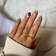 Semilac UV Nagellack Hybrid 421 Baobab Green 7ml Kollektion Into Her Nature
