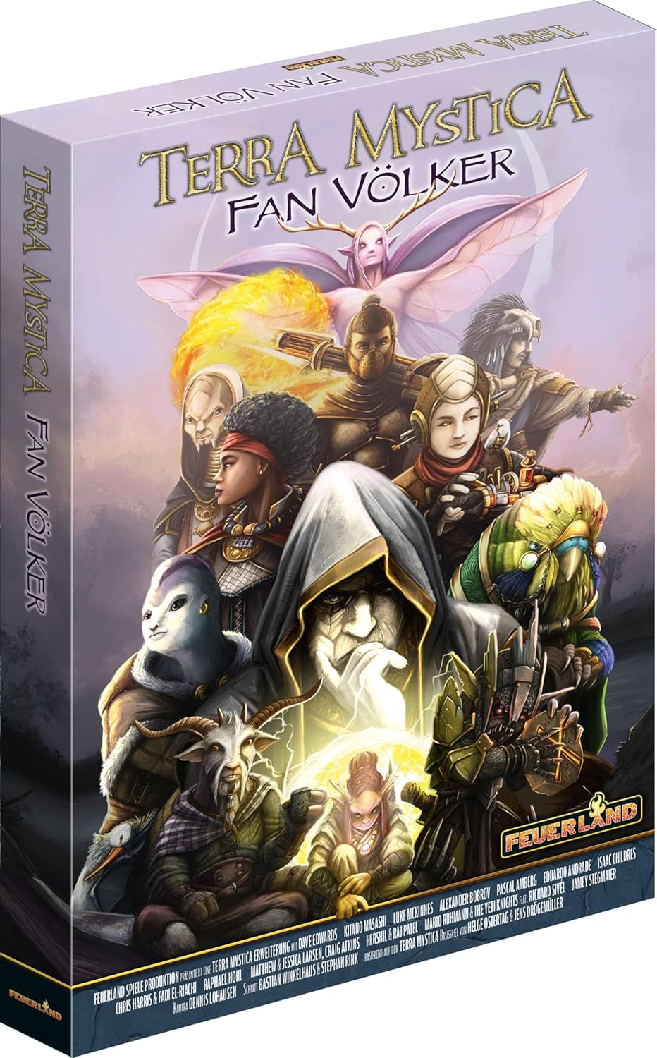 Terra Mystica: Carreras para fanáticos