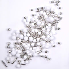 Streusel Hero Chocolate Mix Silver White Sprinkles, 40 gramos Naty Shop