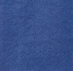 Papstar 84576 250 șervețele, 3 straturi 1/8-fold 33 Cm X 33 Cm, albastru închis