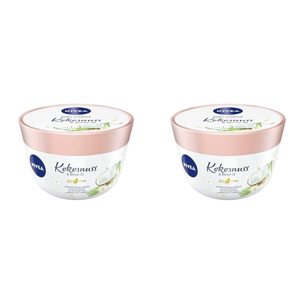 NIVEA Body Soufflé Aceite de Coco y Monoi, 200 ml Cosmética y Belleza Naty Shop