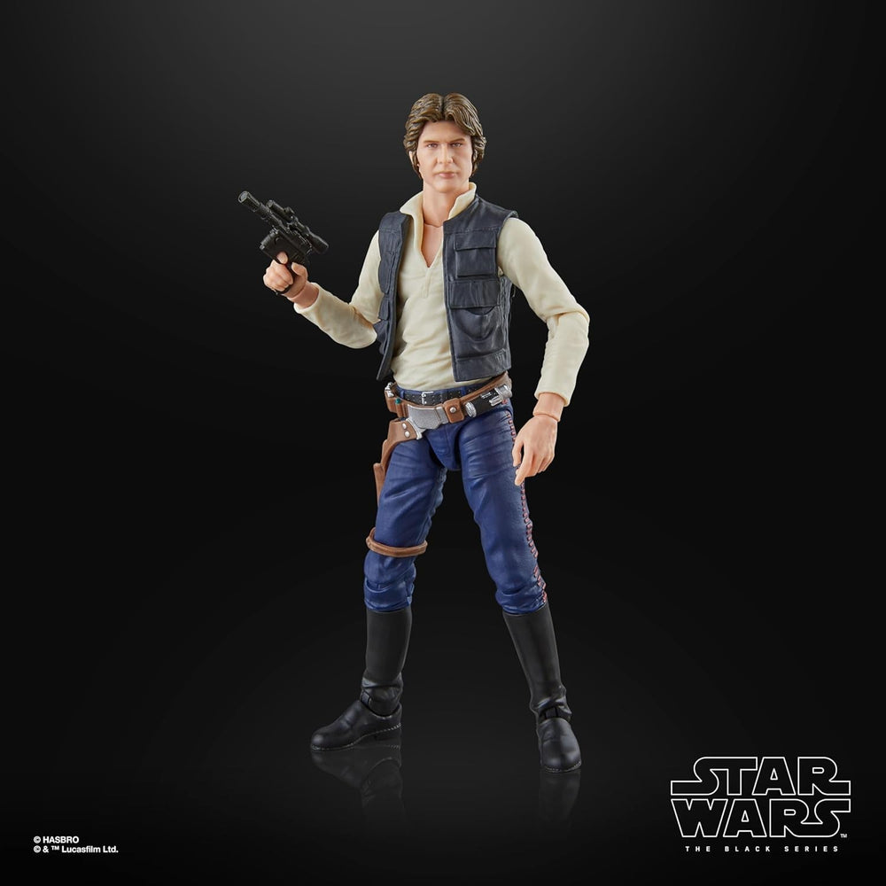 Star Wars The Black Series Han Solo, Star Wars: Una Esperanza Figura de acción coleccionable premium (15 cm) Figuras de acción Naty Shop
