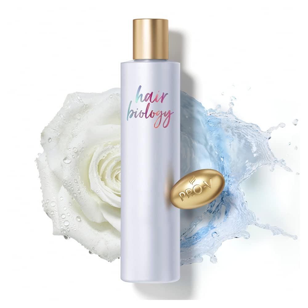 Hair Biology Champú Cleanse & Reconstruct, Para raíces grasas y puntas dañadas, 250 ml Ducha y baño Naty Shop