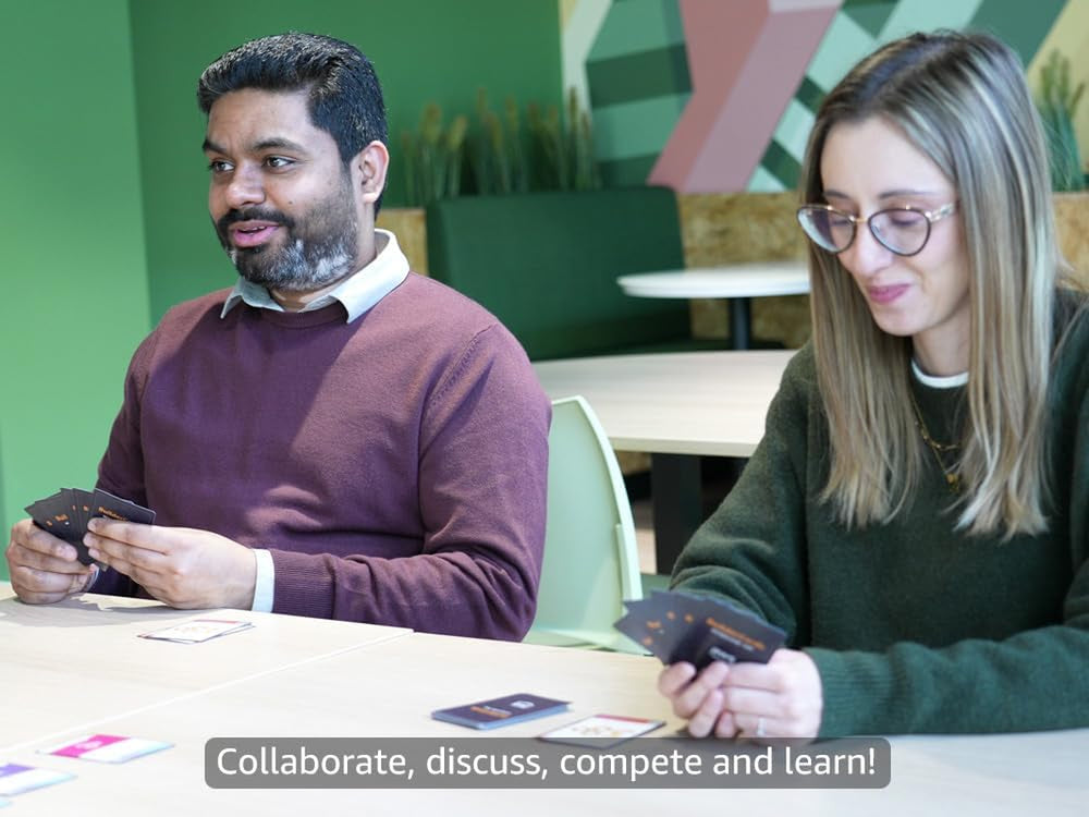 BuilderCards - Juego de Cartas de Arquitectura en la Nube - Juego Básico (Inglés), Blanco