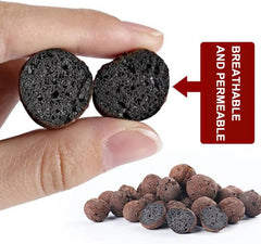 Gránulos de arcilla de grano grueso, gránulos de arcilla expandida, gránulos de plantas, sustrato de plantación hidropónica de arcilla expandida de 1 litro, gránulos de arcilla de granulación de 5-8 mm