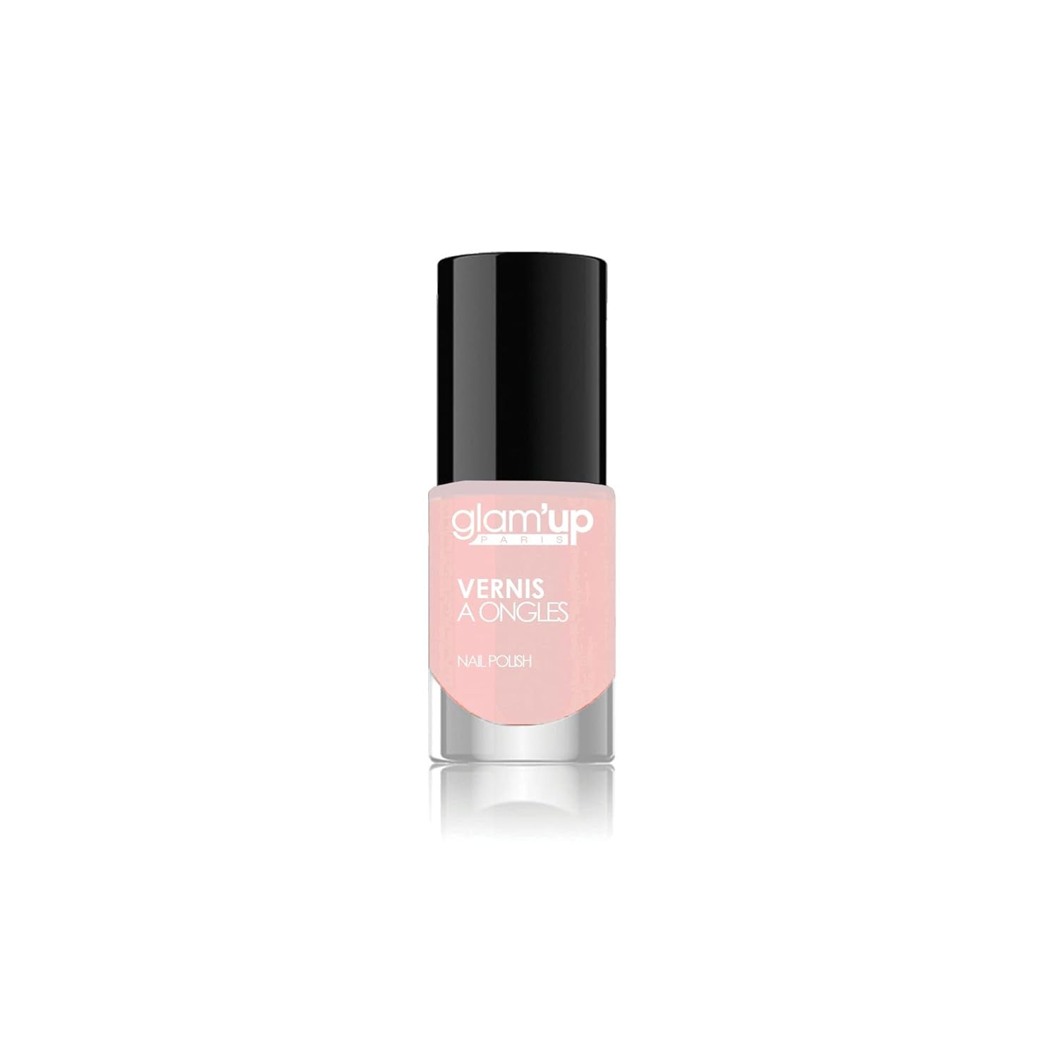 Glam'Up Paris, esmalte de uñas ultrabrillante, de larga duración y de secado rápido, núm. 129, brillo rosa