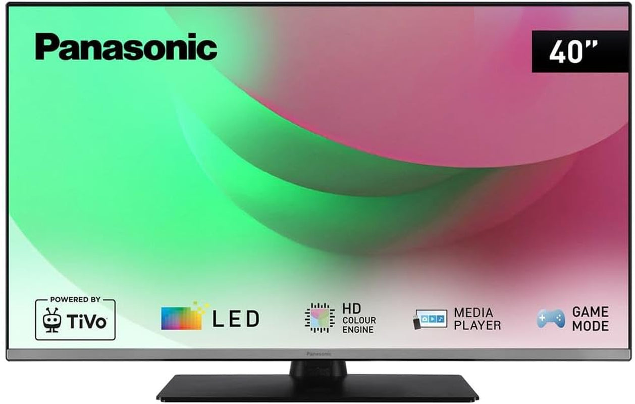 Panasonic TB-40S45AEZ, seria S45, televizor inteligent LED Full HD de 40 de inci, 2024, TiVo, control vocal Google și Alexa, mod de gaming, player media, HDR, HDMI, pentru o experiență vizuală excepțională
