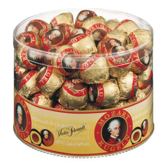 Mozartkugeln – Originales de Austria – Chocolates finos con turrón y mazapán – 825g (1 paquete)
