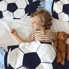 Ropa de cama niño, fútbol, microfibra poliéster Ropa de cama - infantil Naty Shop