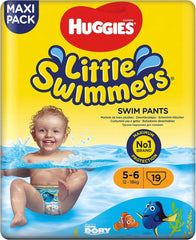 Huggies Little Swimmers Talla 5-6, paquete grande de 19 piezas Mother and Baby Naty Shop