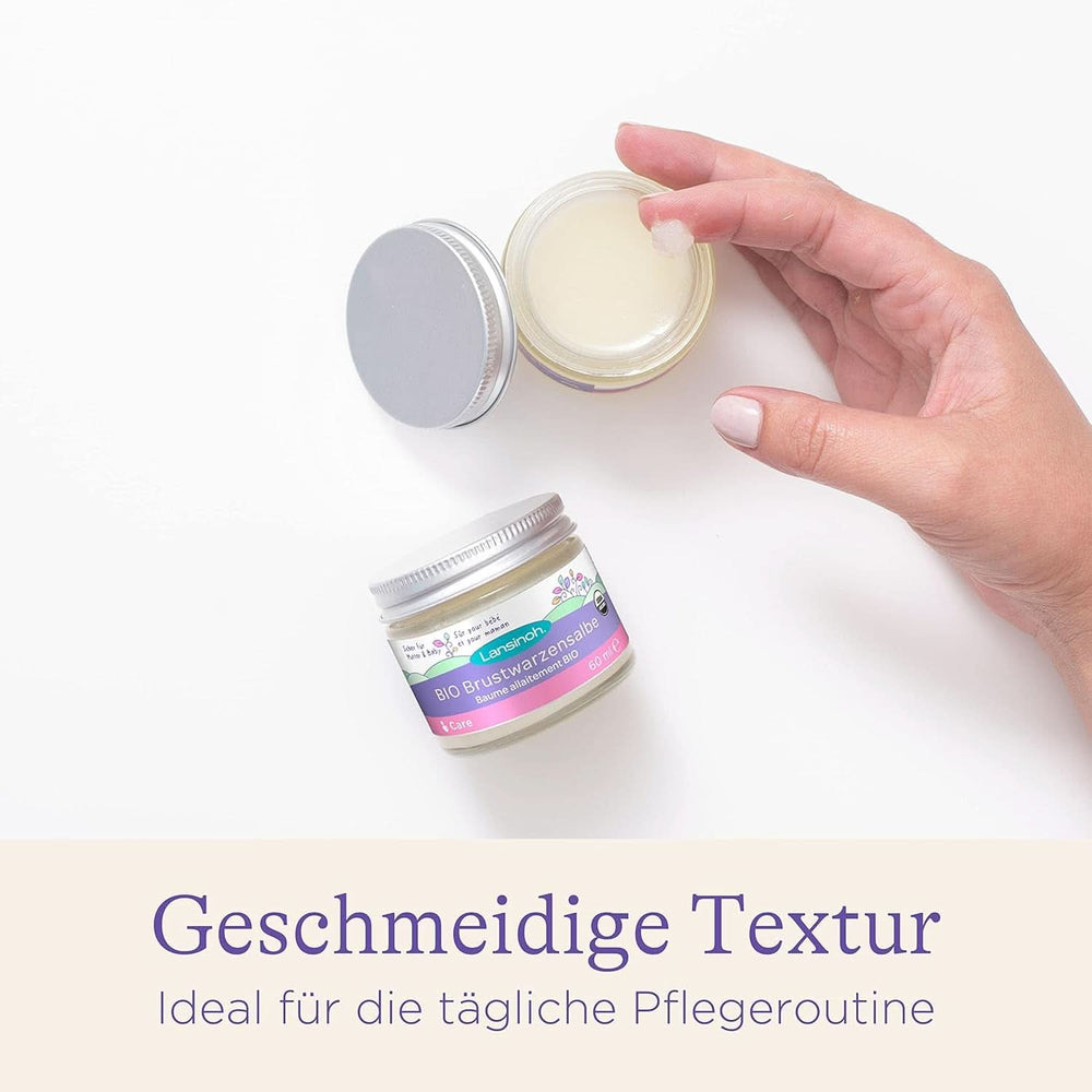 Lansinoh BIO Brustwarzensalbe, 60 Ml - Natürliche Pflege Empfindlicher Brustwarzen Und Trockener Haut - Accesorios Climaneutrales Alimentación y Lactancia Baby Naty Shop