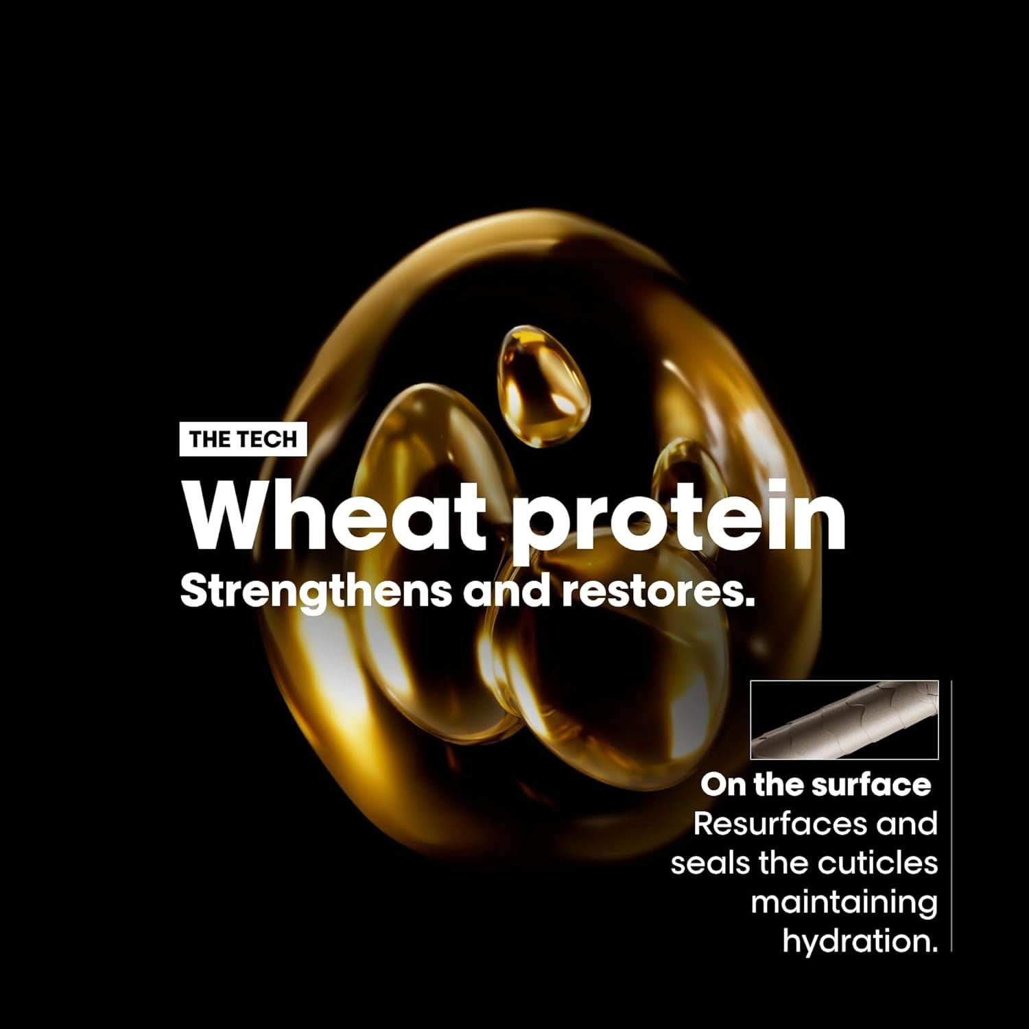 L'OréAl Professionnel Serie Expert Absolut Repair Gold, Champú Quinoa + Ducha y baño proteico Naty Shop