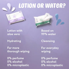 Naïf Toallitas para Bebé Sin Plástico 54 Piezas (1 Paquete x 54 Piezas) - Para Culito, Cuerpo y Cara del Bebé - Ingredientes Naturales