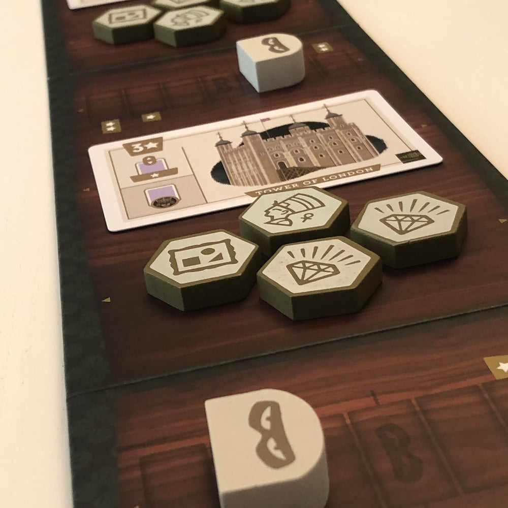 Juegos Feuerland Spiele Caper Europe, 216 mm x 216 mm x 70 mm, neutro/clásico (negro, blanco, gris)