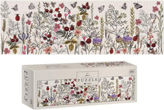 Flowers No. 1 - puzzle panoramic de 1000 de piese pentru adulți Puzzle Naty Shop