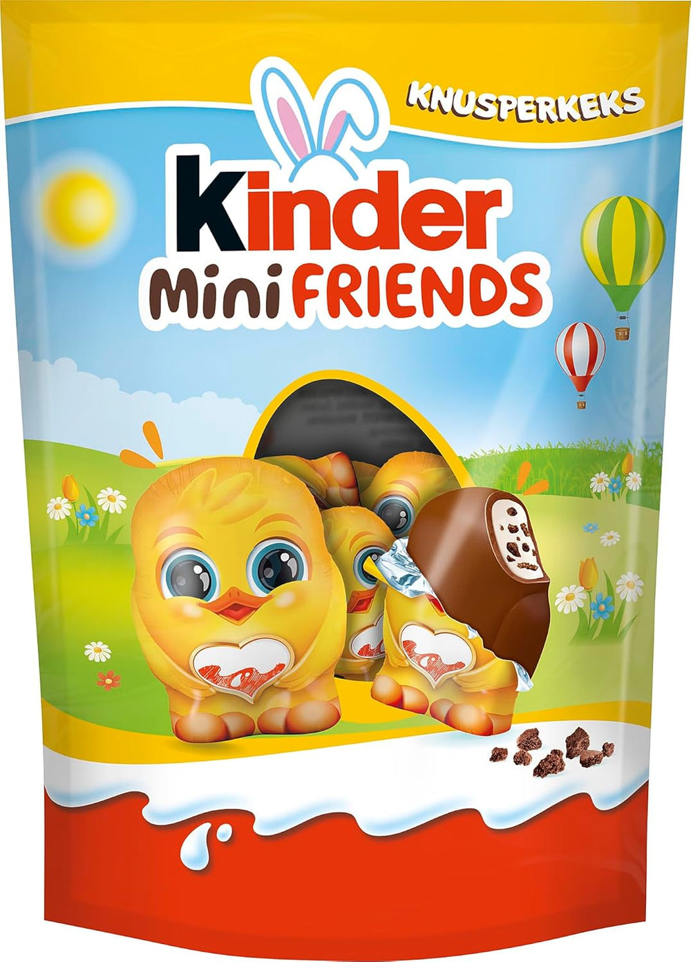 Mini Huevos Kinder Leche | 85g – Deliciosos Huevos de Chocolate de Pascua – Dulces de Pascua – Suave relleno de leche cubierto de chocolate con leche – Perfecto para la canasta de Pascua – Para compartir