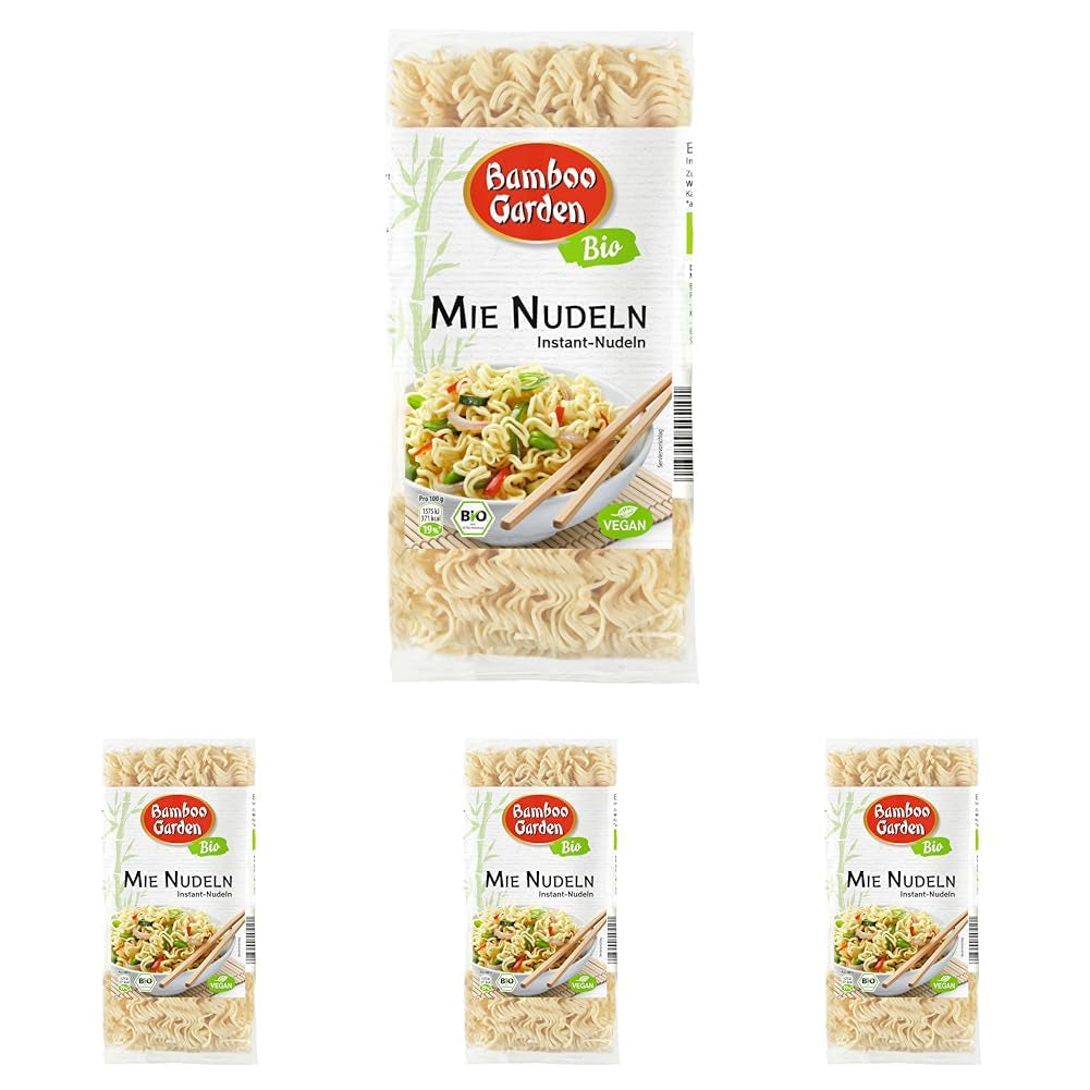 Fideos Mie Orgánicos Bamboo Garden, 250 g