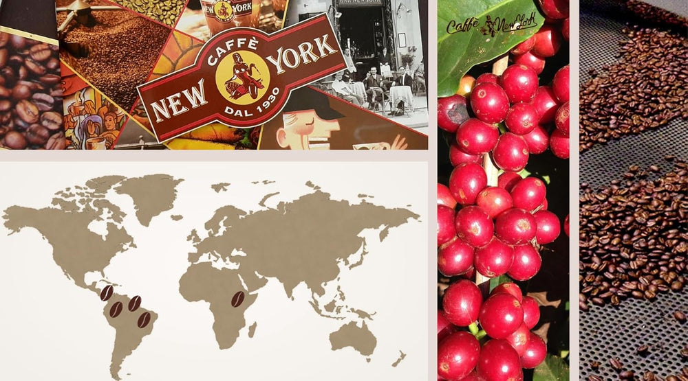 Caffè New York - EXTRA - Cafea boabe întregi - 1000g