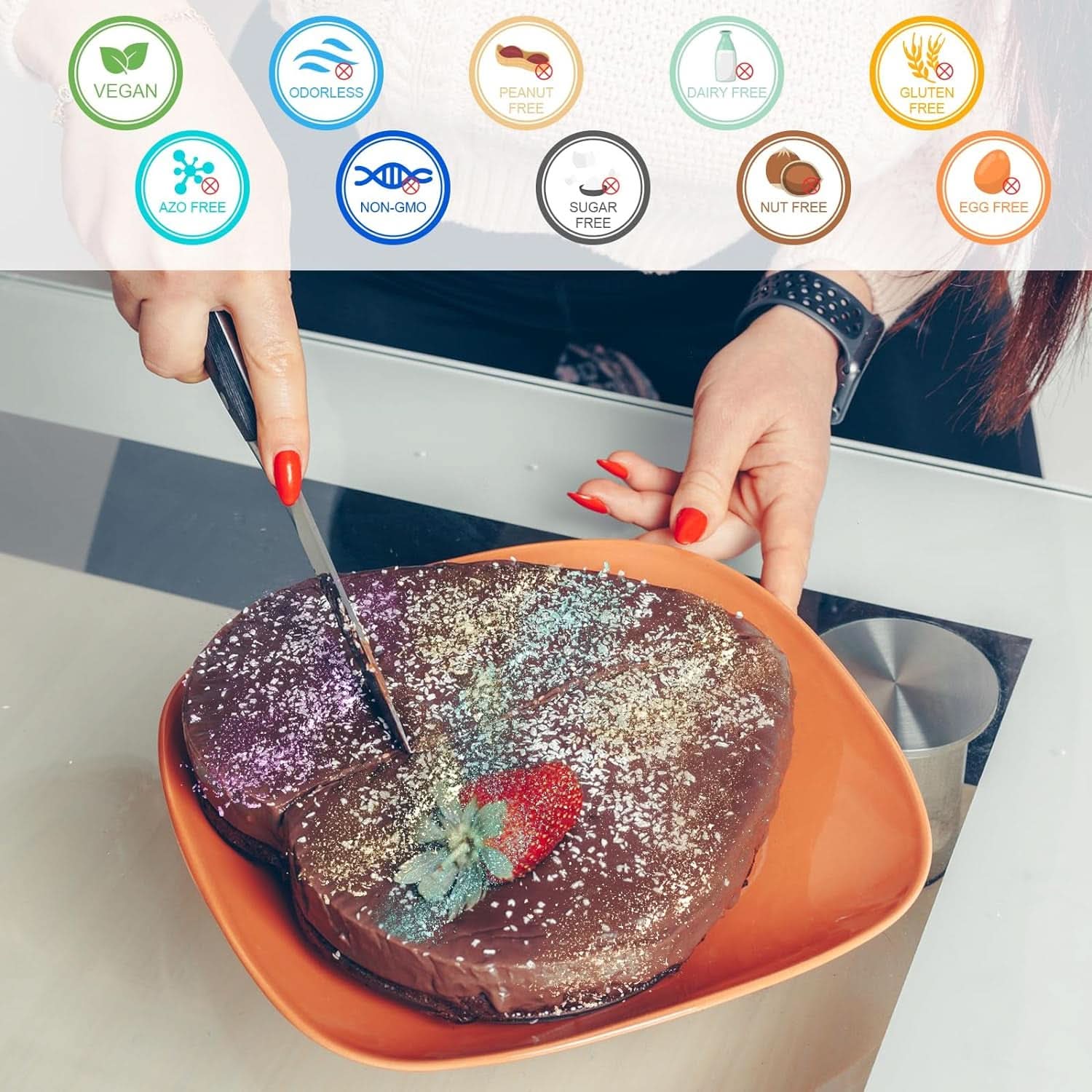 Purpurina comestible para bebidas, 4 gramos Glitter Naty Shop