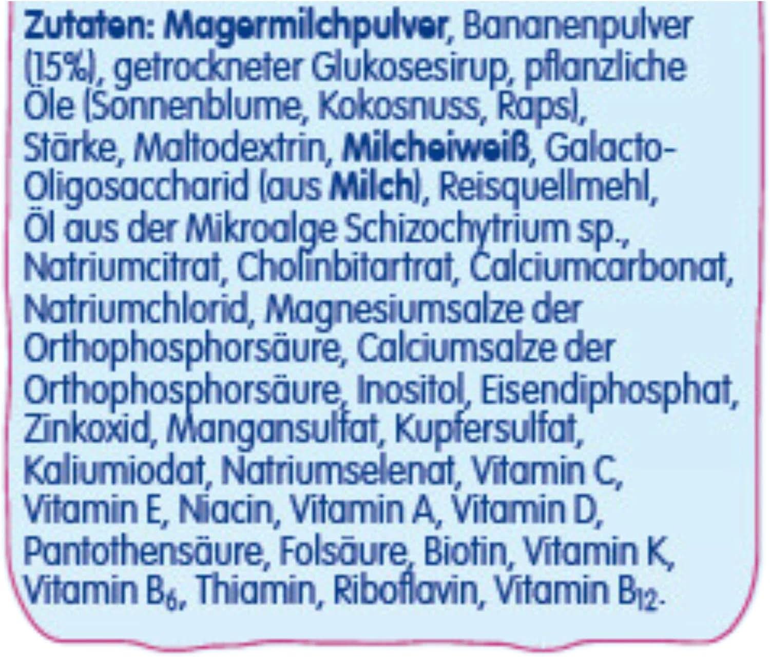 Humana HN Expert, desde el nacimiento, alimento especial para diarreas frecuentes o prolongadas, favorece la normalización del patrón de heces, con plátano, 300 g Naty Shop