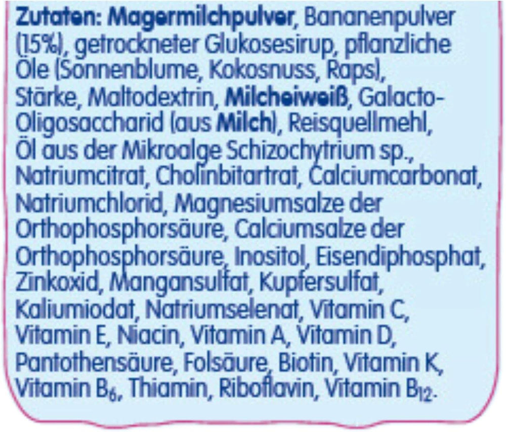 Humana HN Expert, desde el nacimiento, alimento especial para diarreas frecuentes o prolongadas, favorece la normalización del patrón de heces, con plátano, 300 g Naty Shop