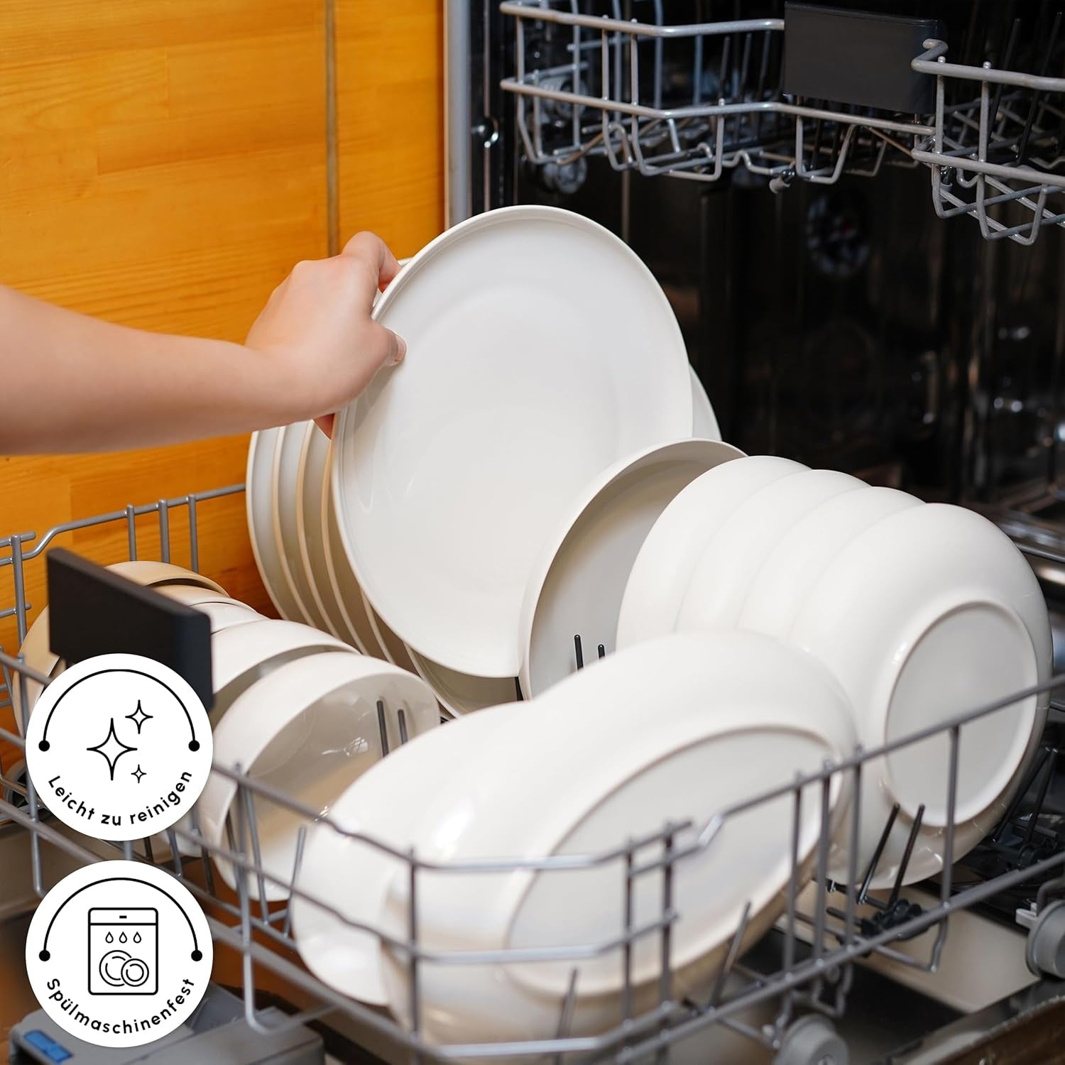 Set de veselă Karaca Allure pentru 12 persoane, New Generation Bone - Set rafinat pentru o cultură a mesei sofisticată