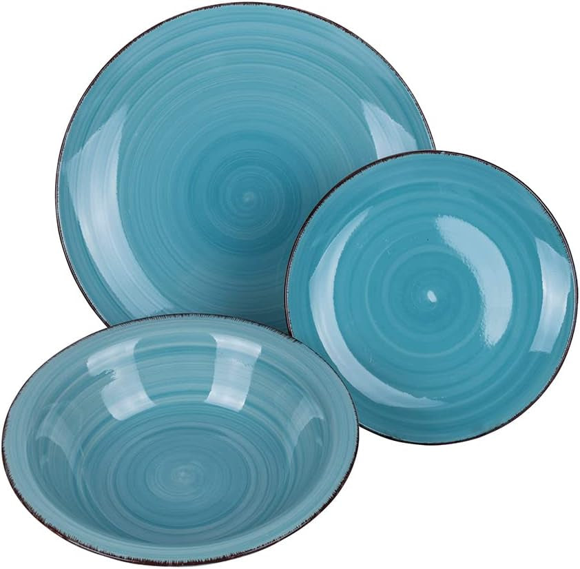 VDE  1996 Baita Acqua Ocean 5907301 Tafelservice aus Steingut, 18-teilig